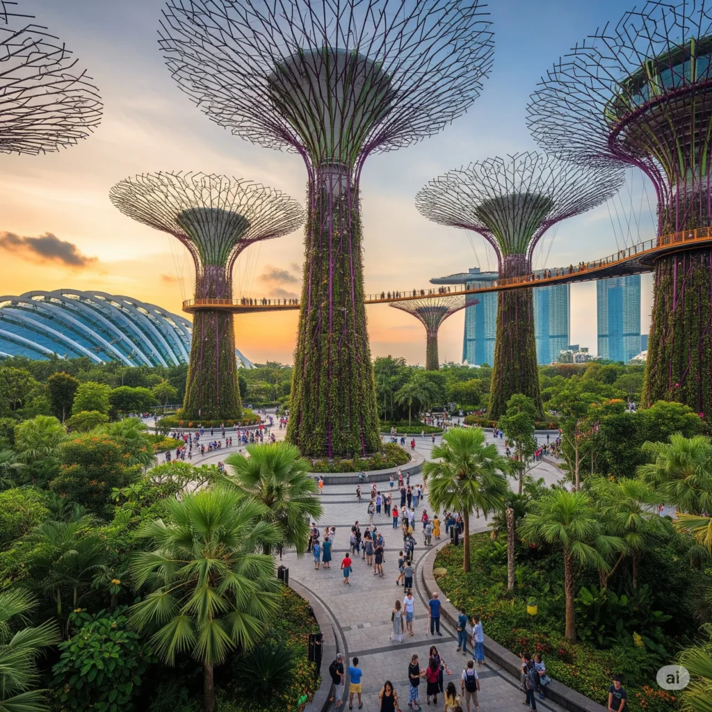 gardens-by-the-bay-supertree.jpg: Supertree Grove at Gardens by the Bay, Singapore