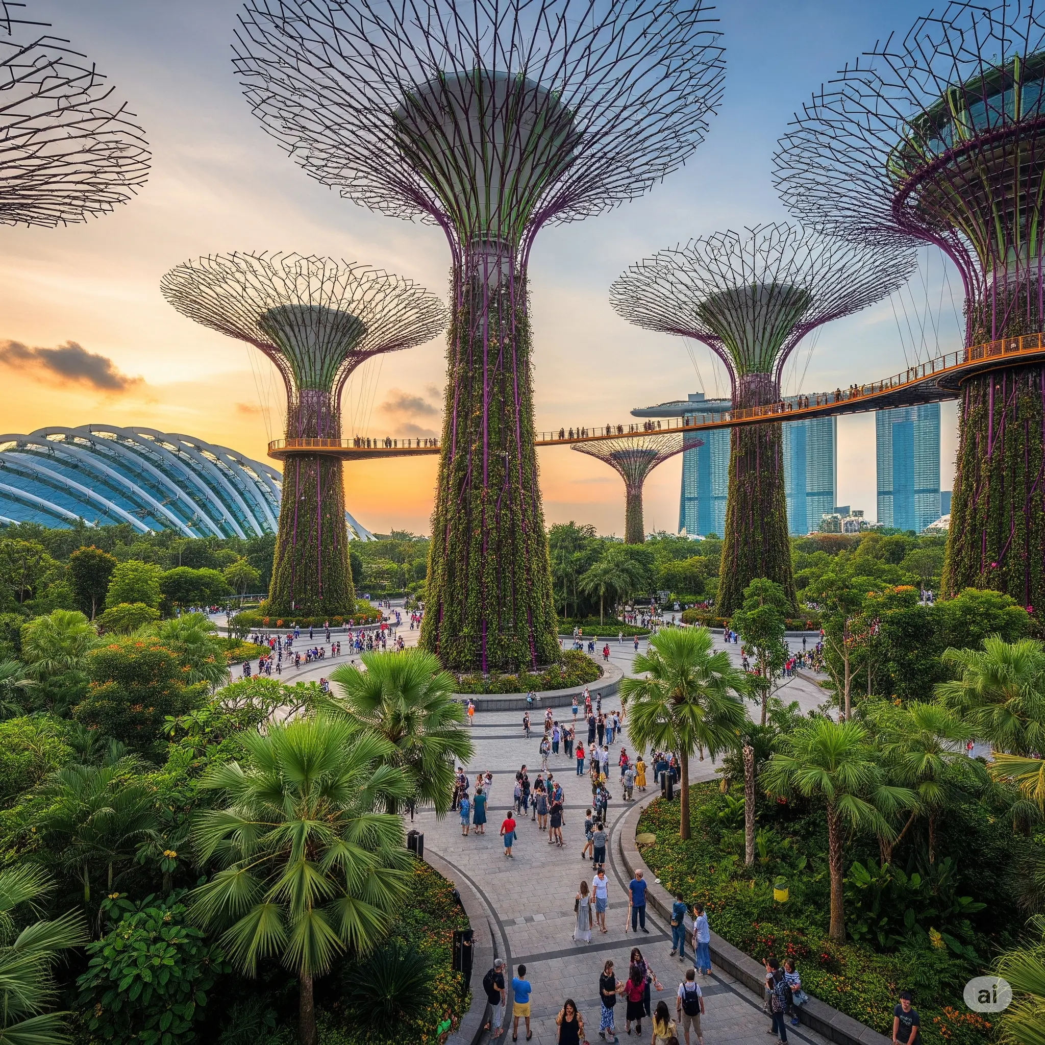 gardens-by-the-bay-supertree.jpg: Supertree Grove at Gardens by the Bay, Singapore