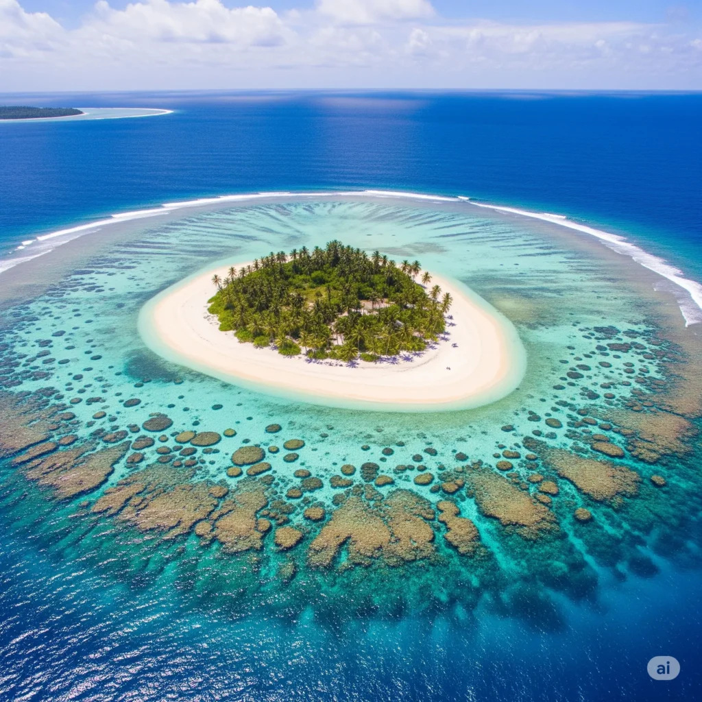 Tropical beach in Thailand with tourists relaxing