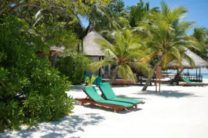 Maldives group tour beach sunset 2026