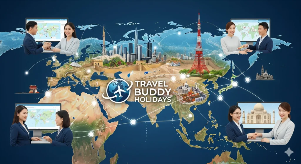 Global DMC solutions for travel agents in Asia and worldwide