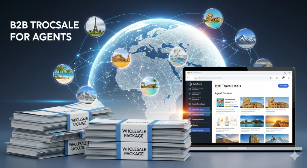 wholesale packages for agents, B2B travel deals, travel agency wholesale tours