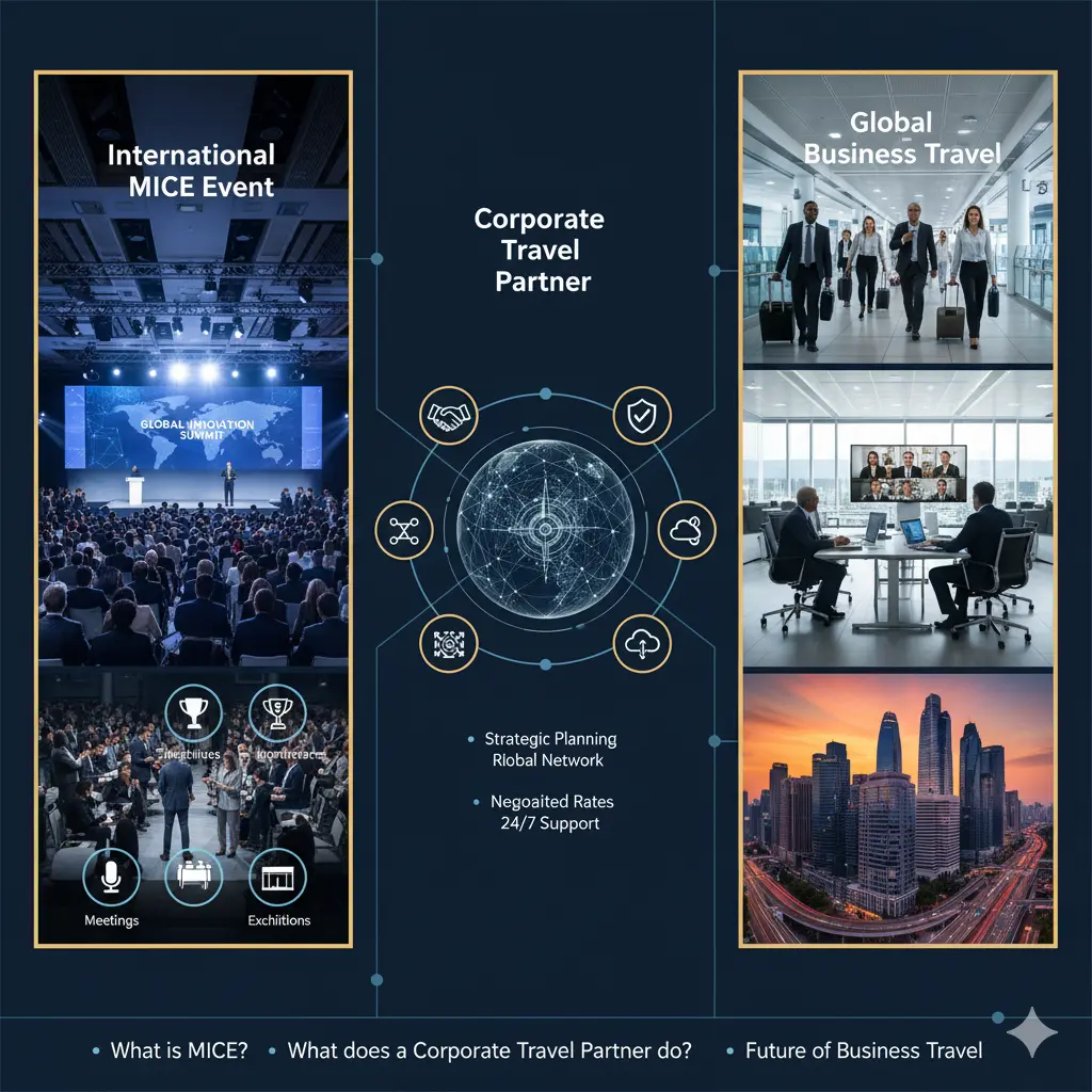 international MICE event, corporate travel partner, global business travel
