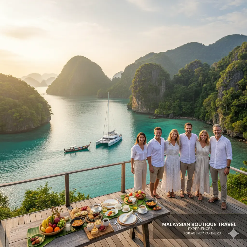 Adventure travelers trekking in Nepal Himalayas