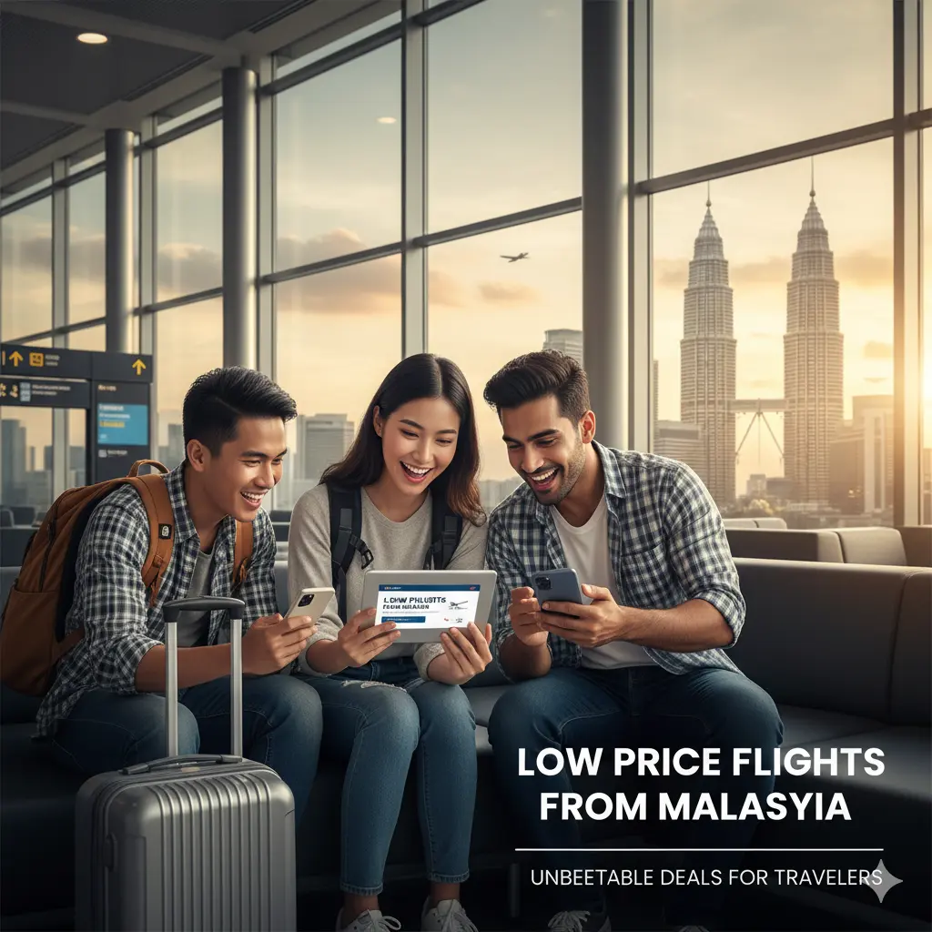 Cheap flights from Malaysia for travelers