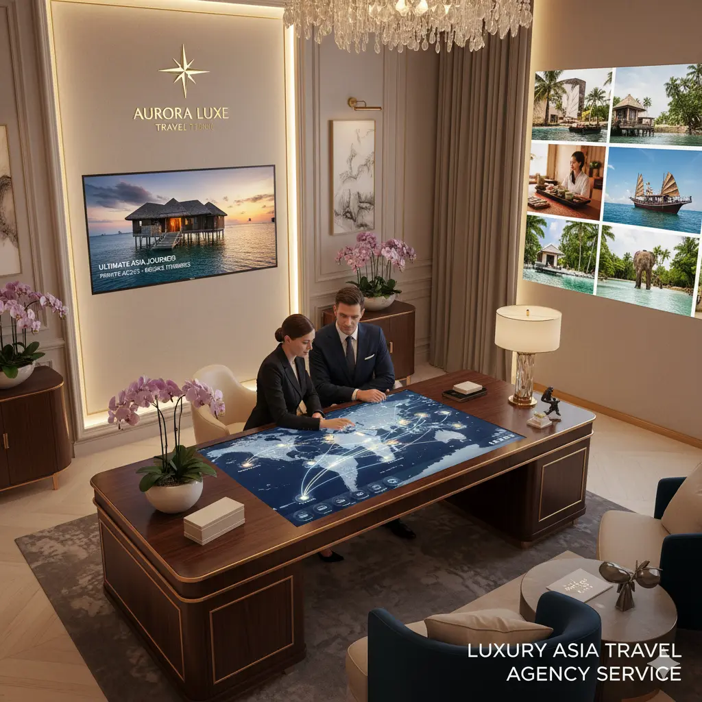 Luxury agency service travel Asia