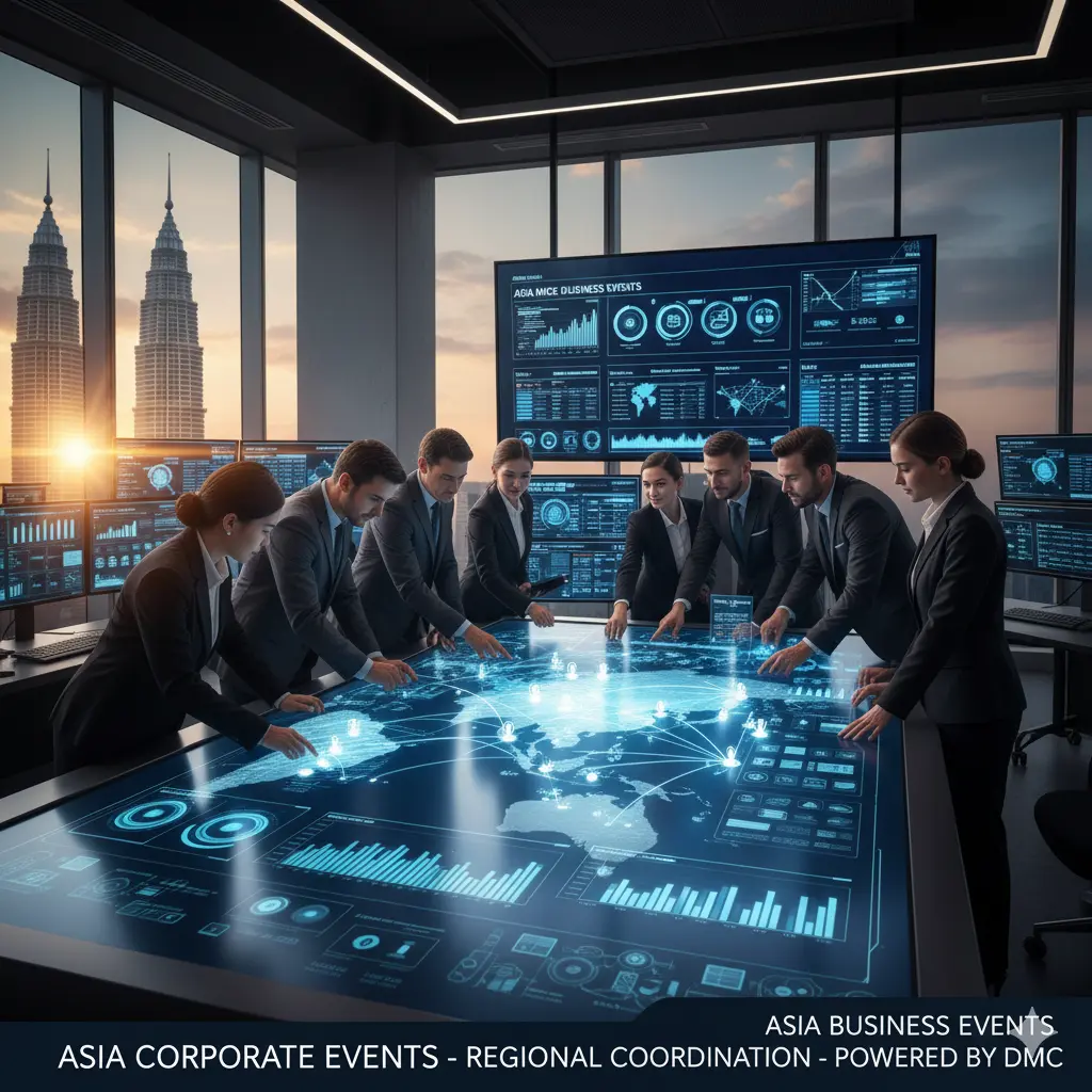 Regional travel operator coordinating business events across Asia