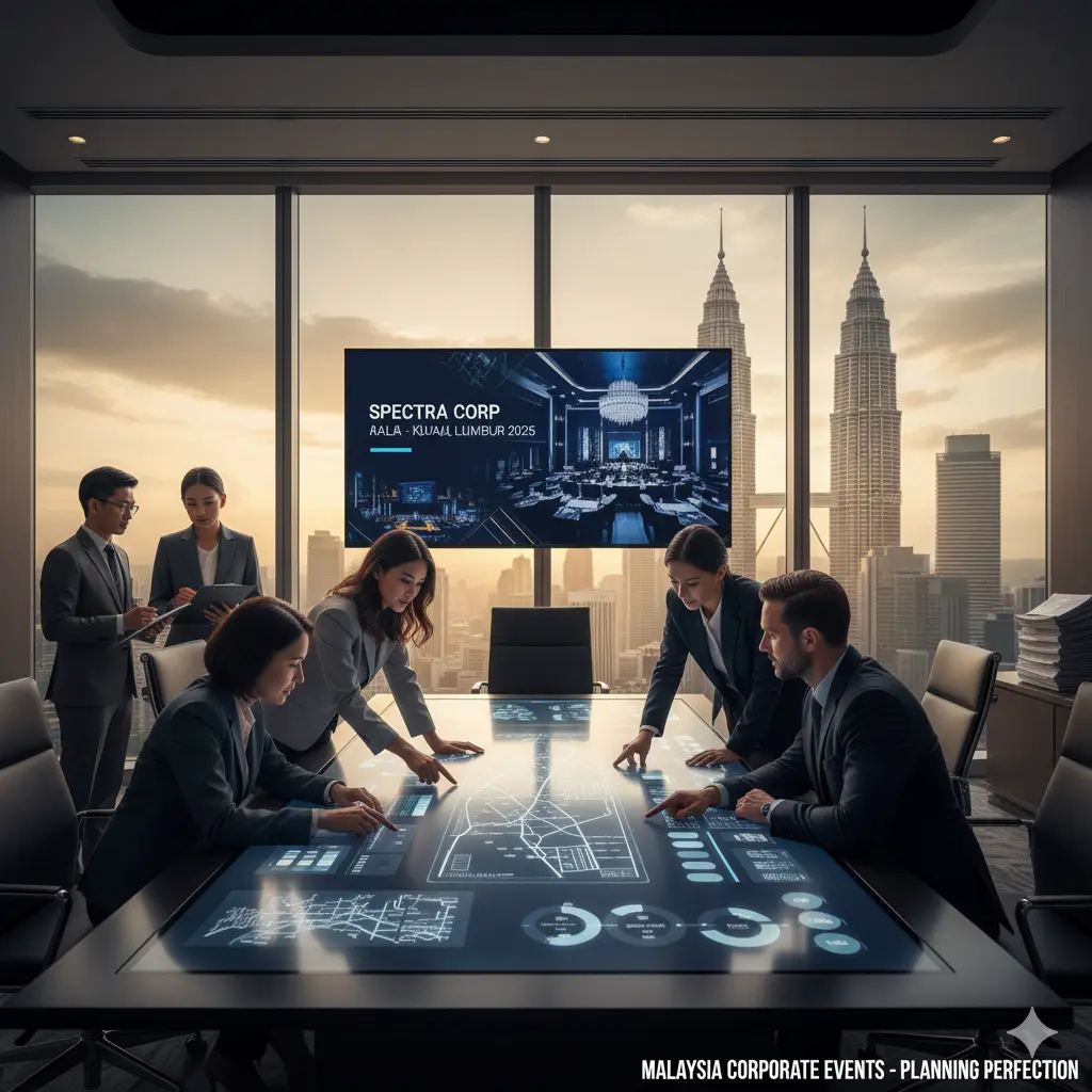 Corporate event in Malaysia being planned