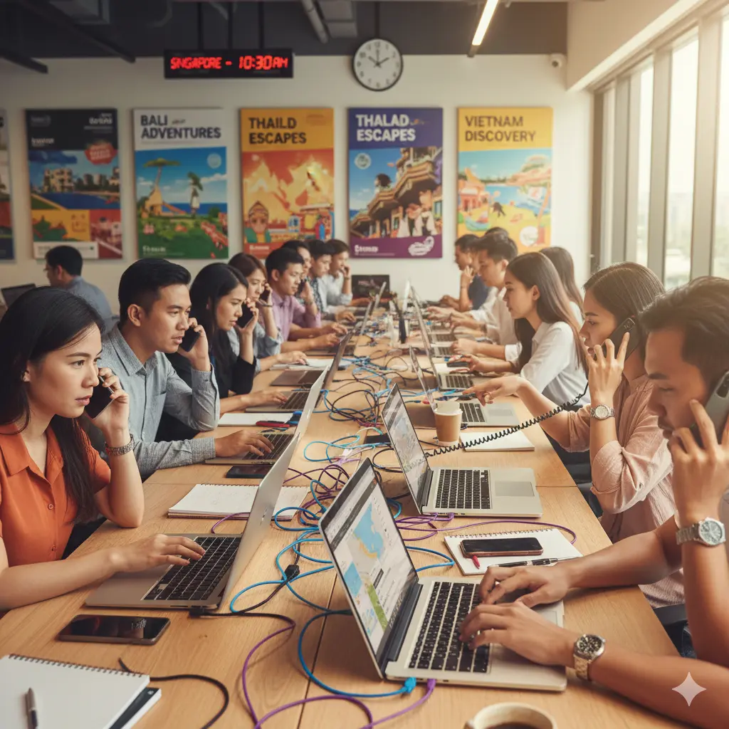 Fast DMC assistance for Asia-based travel agents.