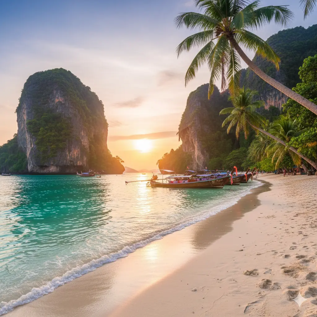 Stunning beach in Thailand