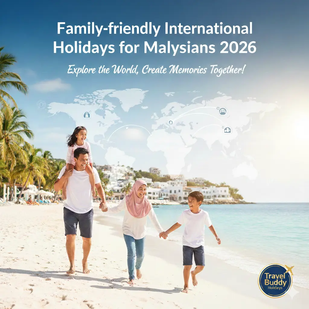 Family-friendly international holiday packages for Malaysians 2026 – Travel Buddy Holidays