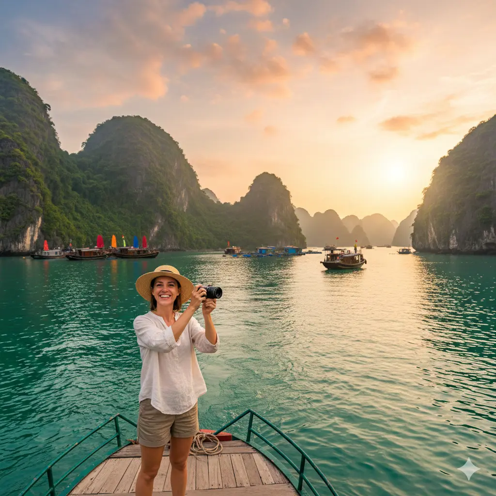 Vietnam tour packages Malaysia, Ha Long Bay cruise, Hanoi Old Quarter, Hoi An ancient town
