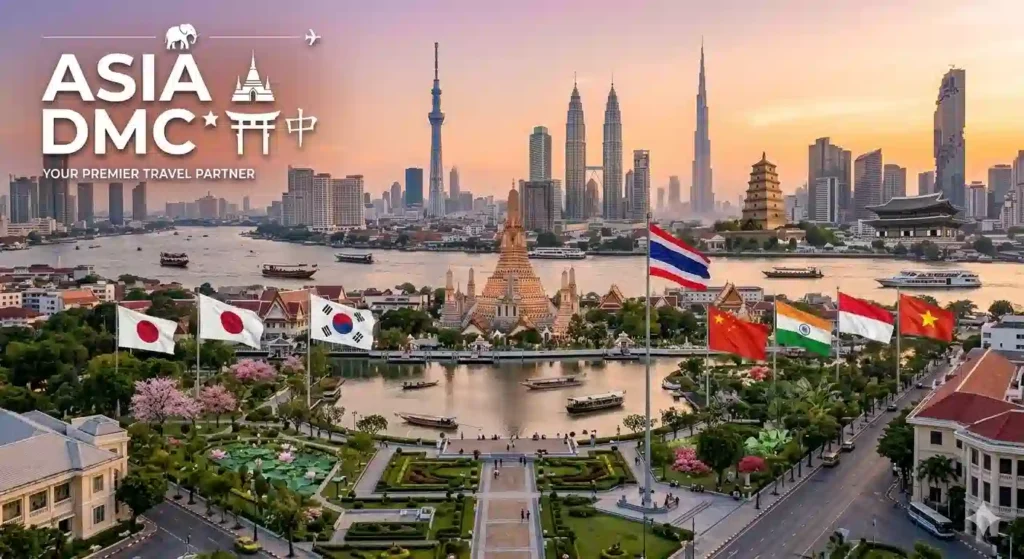 Asia DMC services for travel agents and tour operators