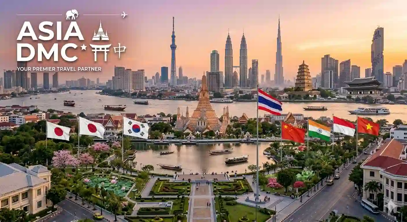 Asia DMC services for travel agents and tour operators