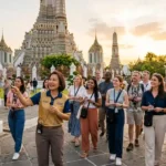 best Thailand DMC for travel agents 2026 — Bangkok temple group tour with professional guide