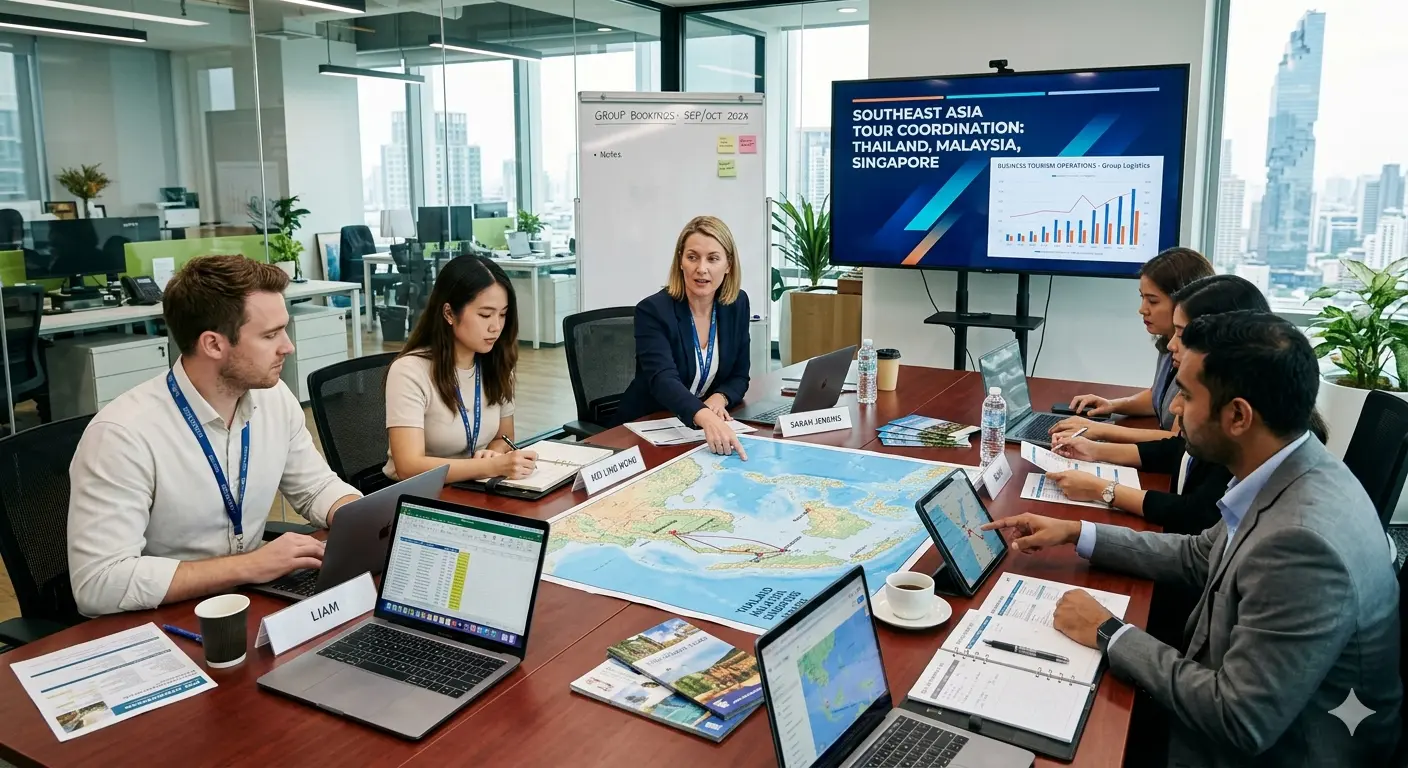 Professional B2B tour management services across Thailand Malaysia and Singapore