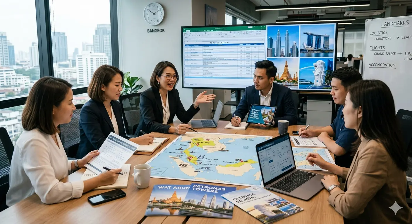 Multi-destination DMC solutions across Thailand Malaysia and Singapore