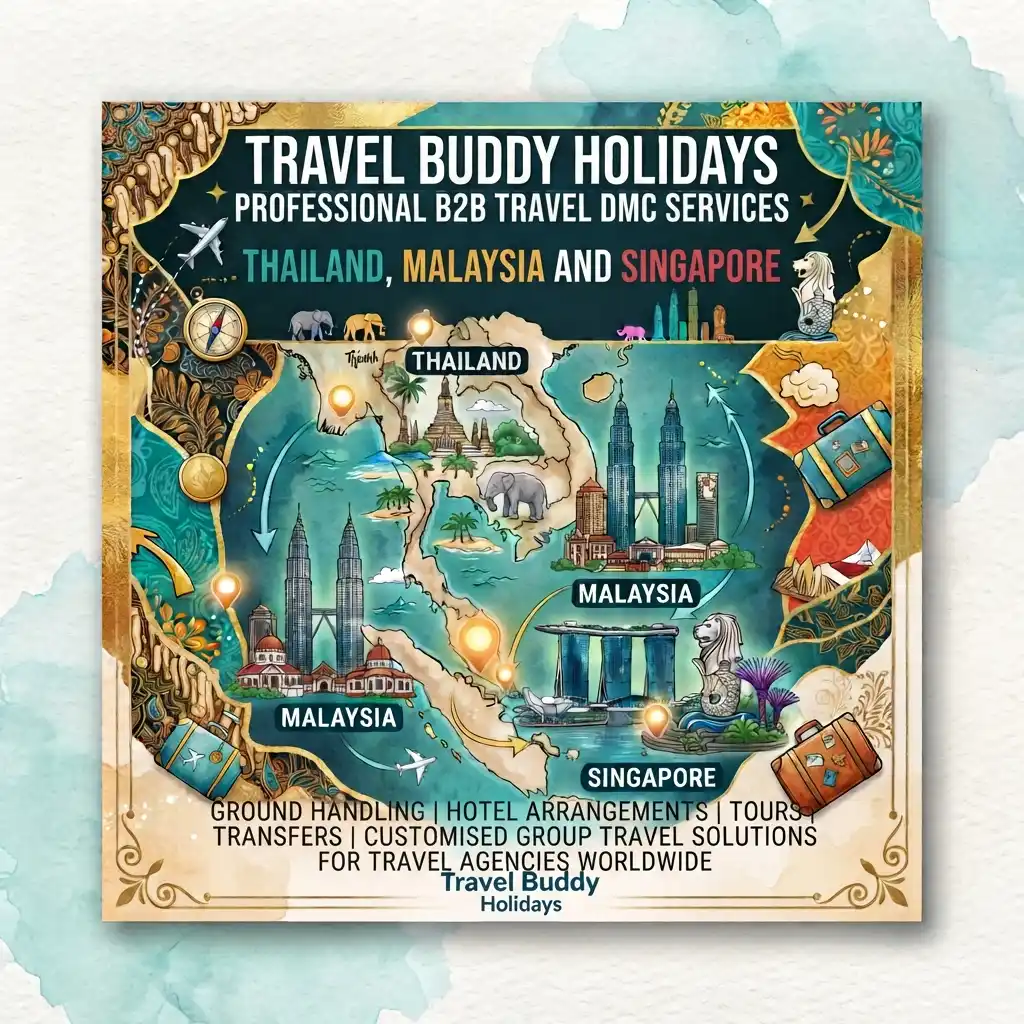 Leading travel DMC for Thailand Malaysia and Singapore – Travel Buddy Holidays
