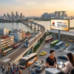 Johor Bahru Singapore RTS Link connecting Bukit Chagar and Woodlands North for cross-border travel