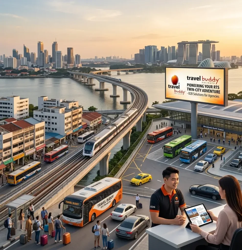 Johor Bahru Singapore RTS Link connecting Bukit Chagar and Woodlands North for cross-border travel