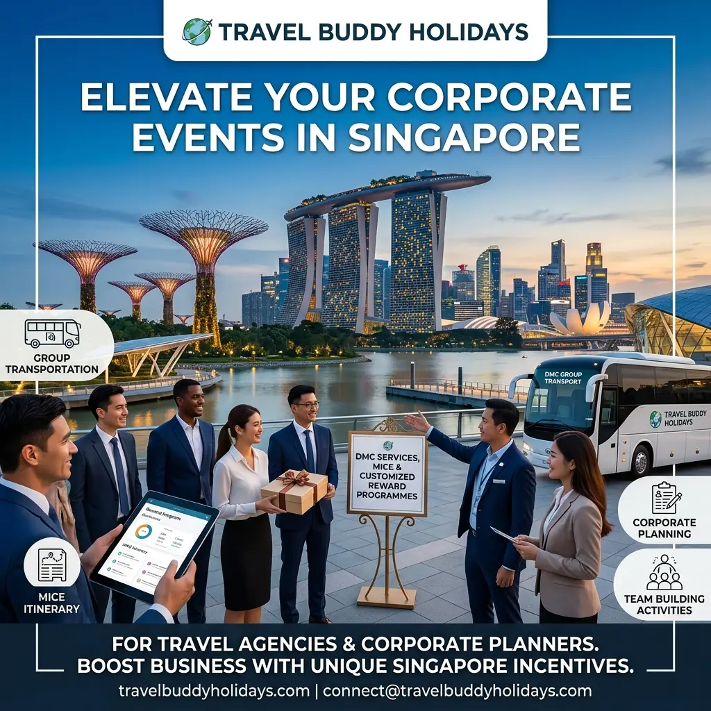 Singapore incentive travel DMC planning corporate group experiences