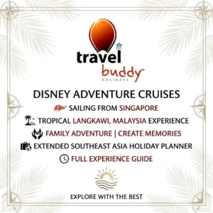 Disney Adventure Singapore to Langkawi cruise holiday with tropical Malaysia island extension